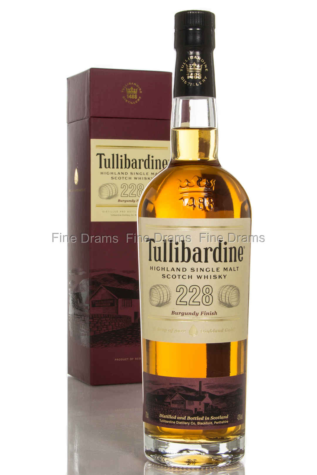 Tullibardine 228 Burgundy Wood Finish 70 cl 43