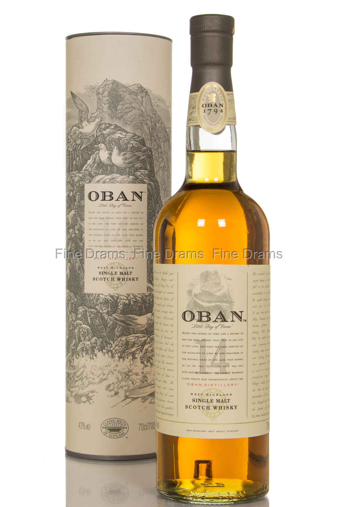 Oban 14 Year Old 70 cl 43