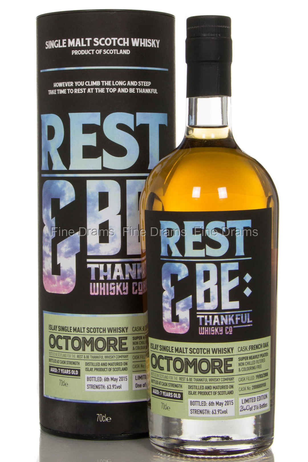 Octomore 7 Year Old 2008 French Oak Cask 200800908 Rest Be Thankful 70 cl 639