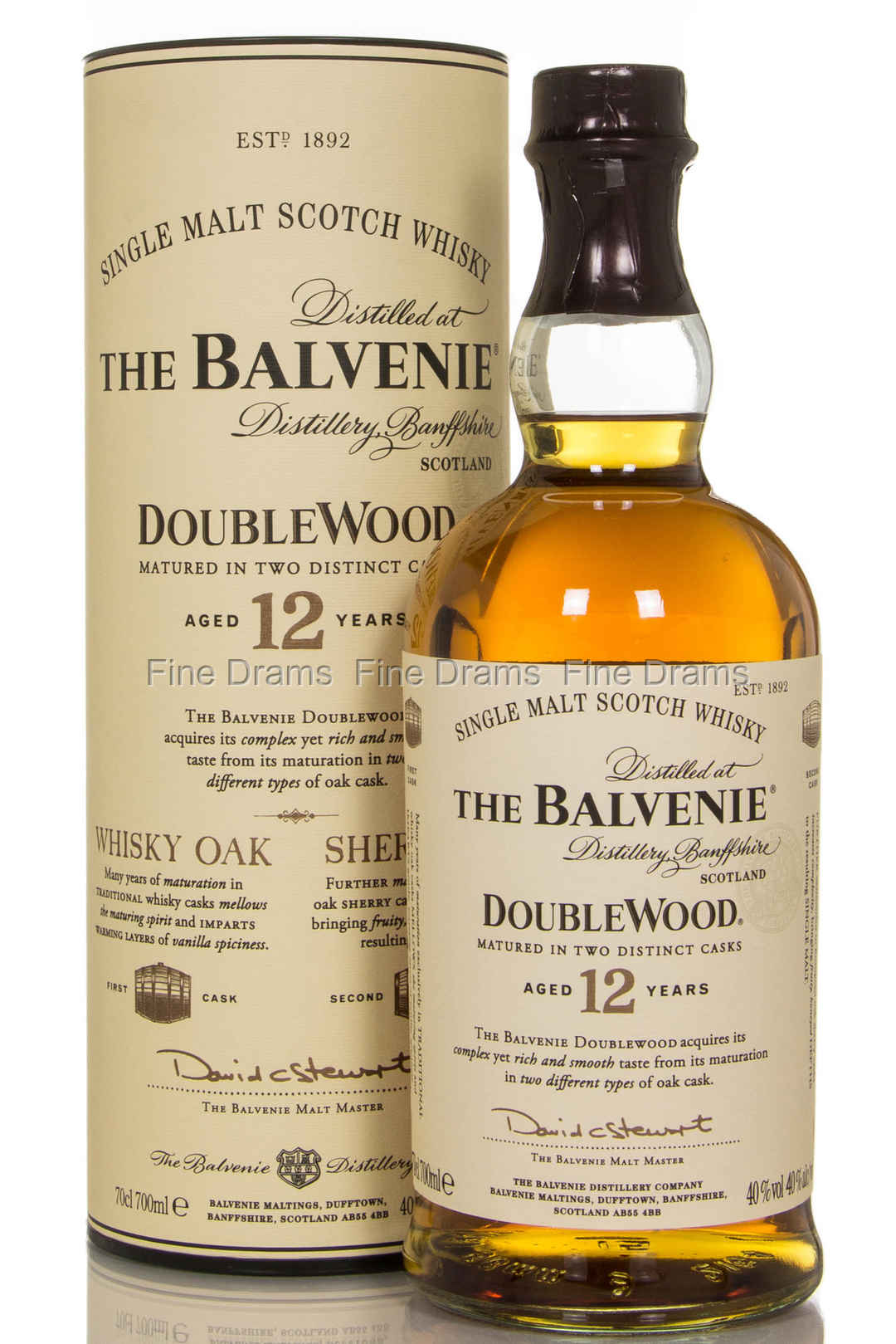 Balvenie 12 Year Old DoubleWood 70 cl 40