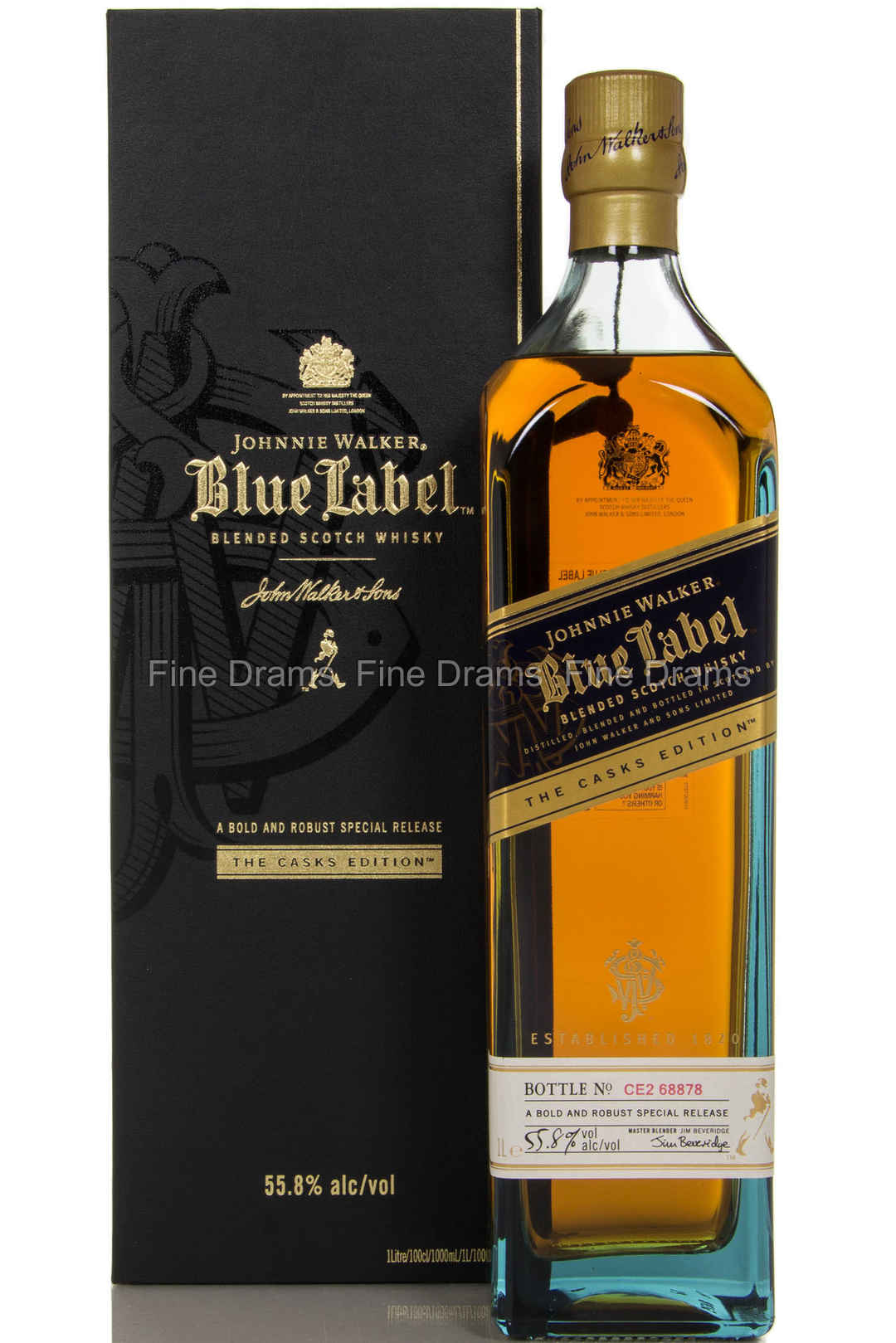Johnnie Walker Blue Label The Casks Edition 1 Liter 100 cl 558