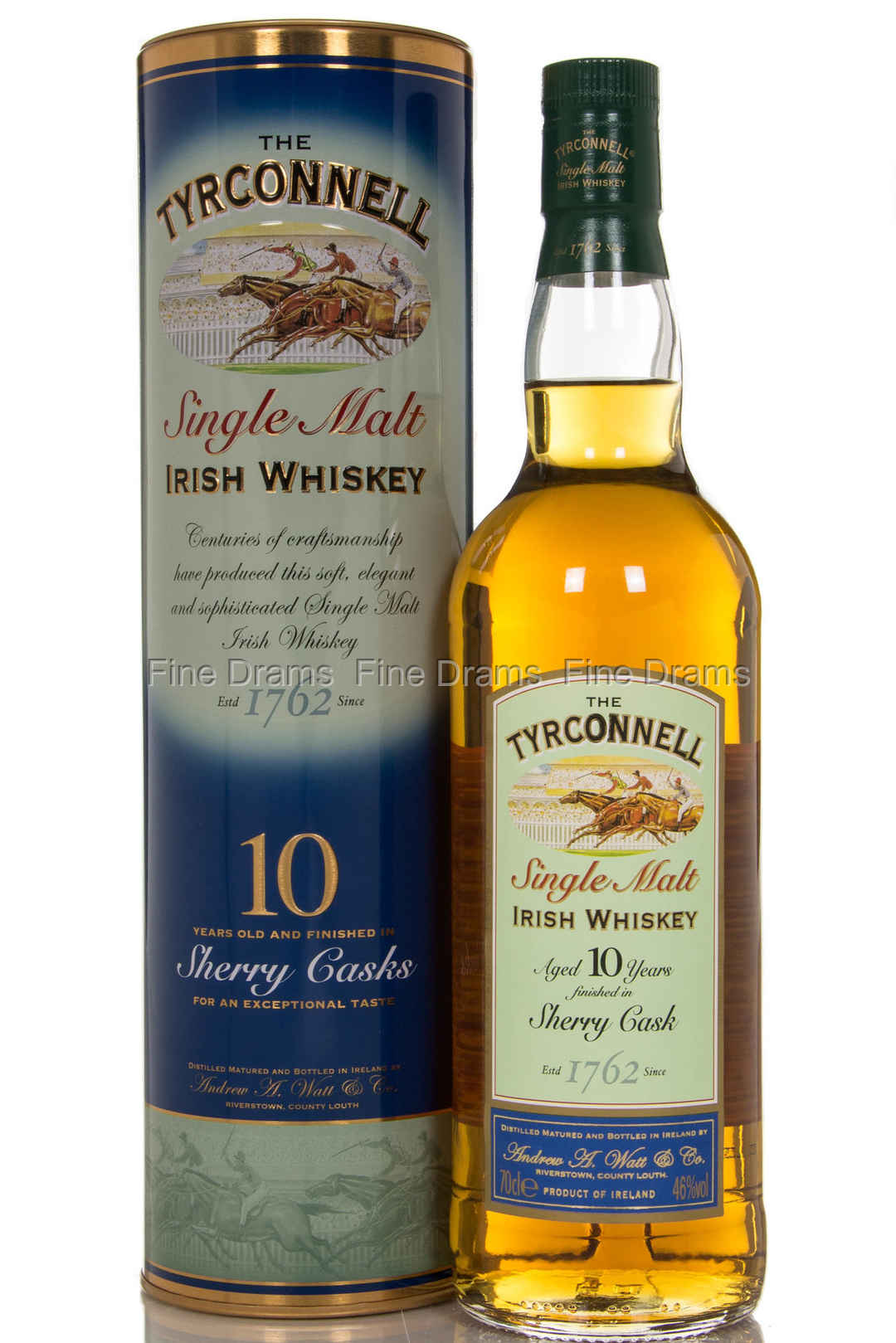 Tyrconnel 10 Year Old Sherry Finish 70 cl 46