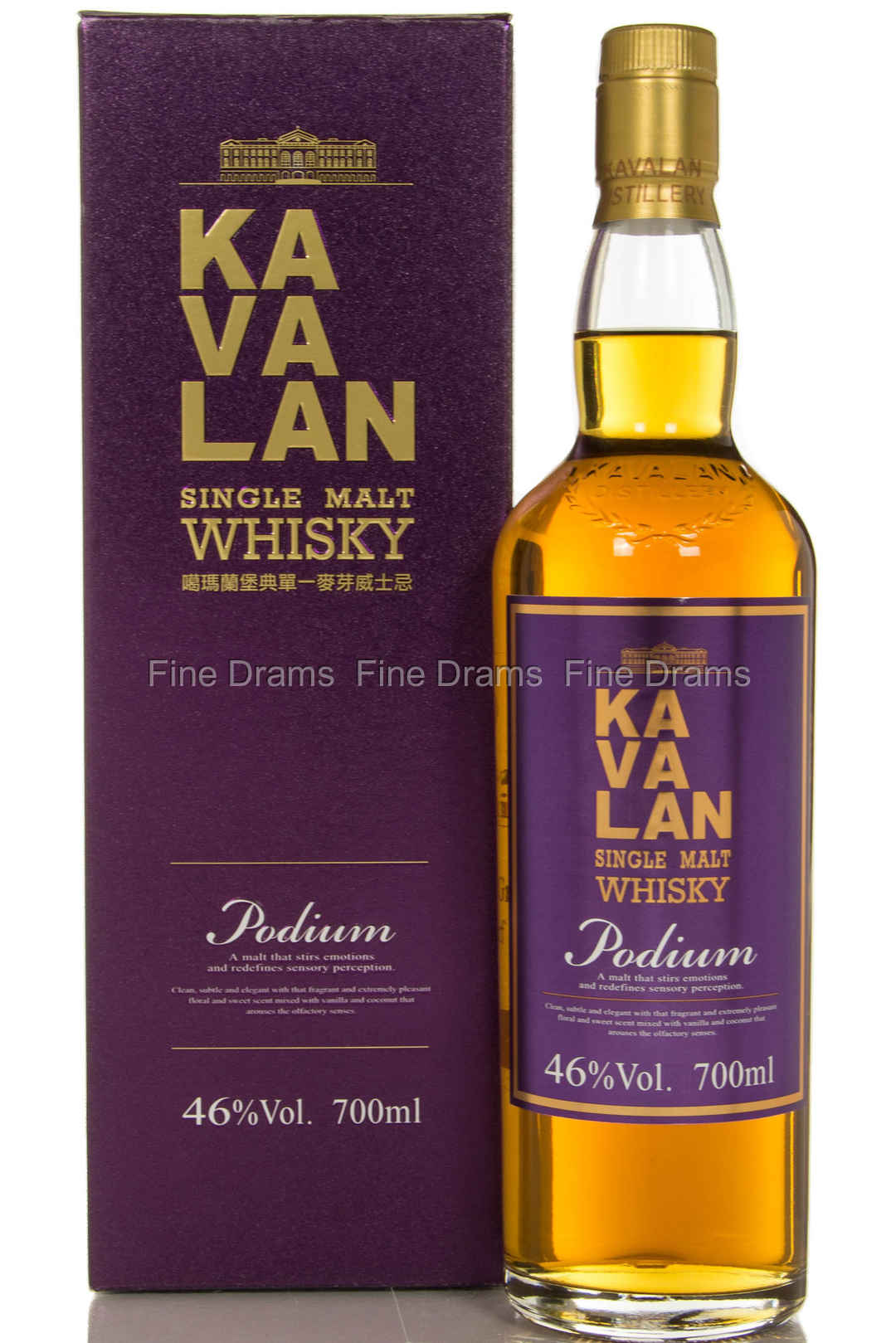 Kavalan Podium 70 cl 46