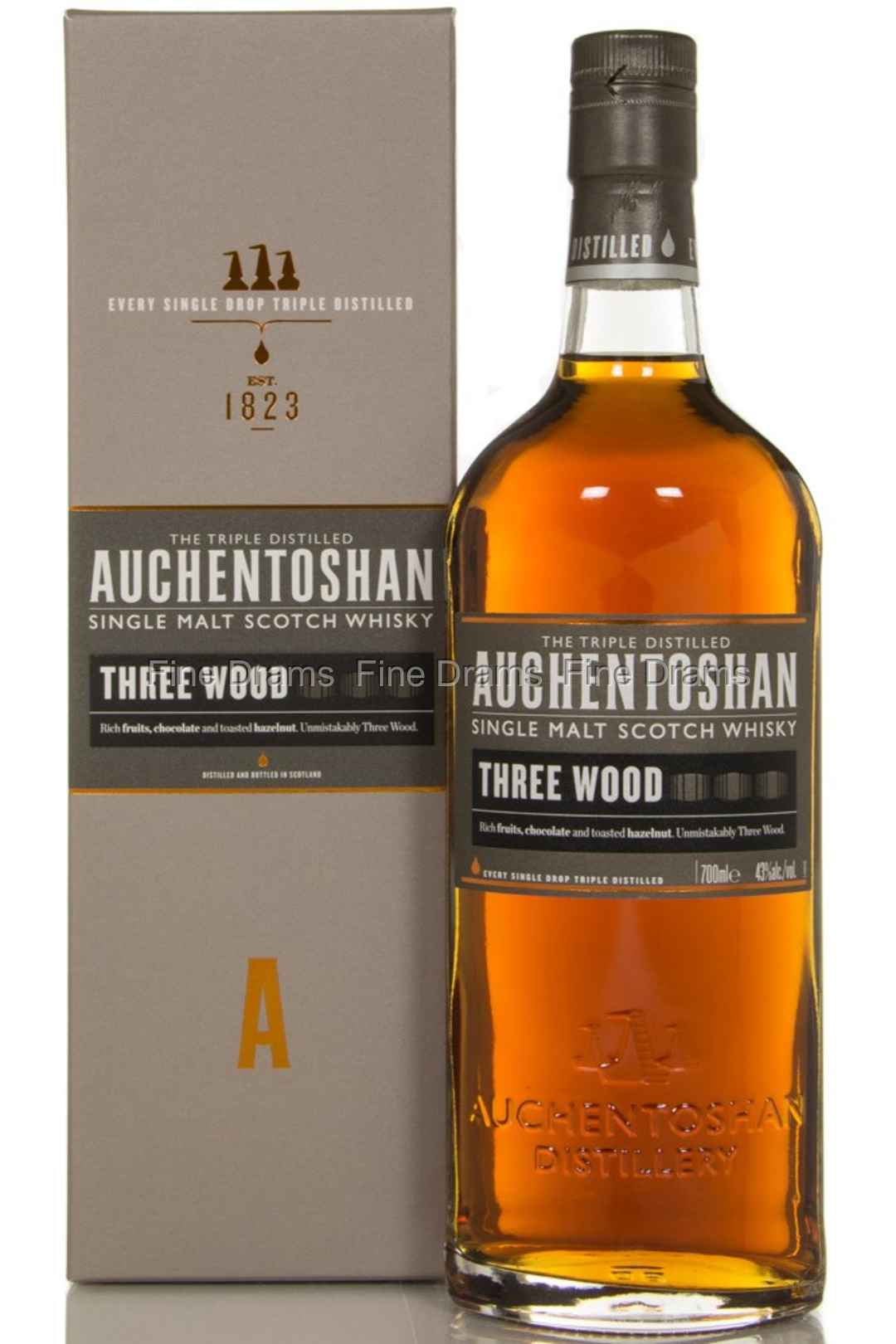 Auchentoshan Three Wood 70 cl 43