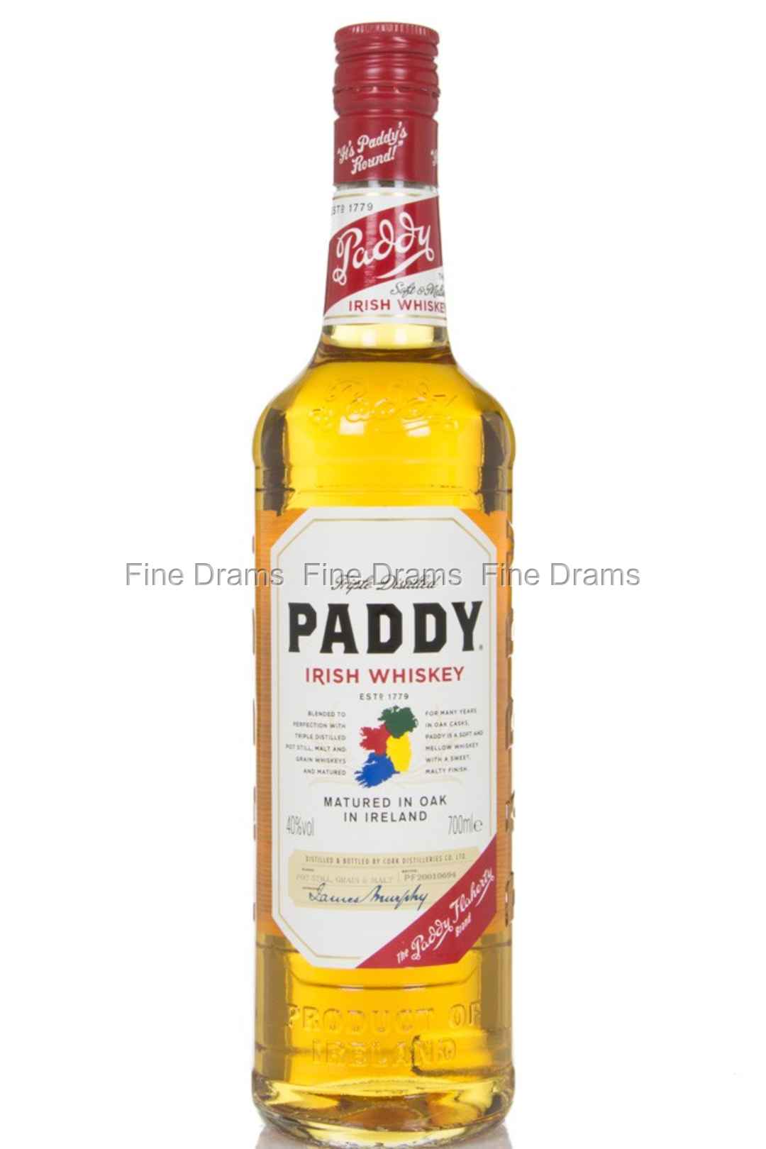 Paddy Irish Whiskey 70 cl 40