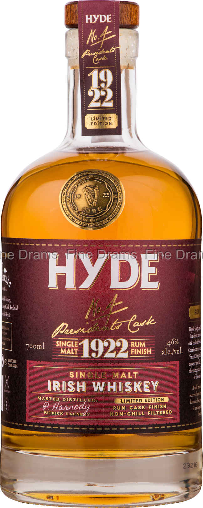 Hyde No4 Presidents Cask 70 cl 46