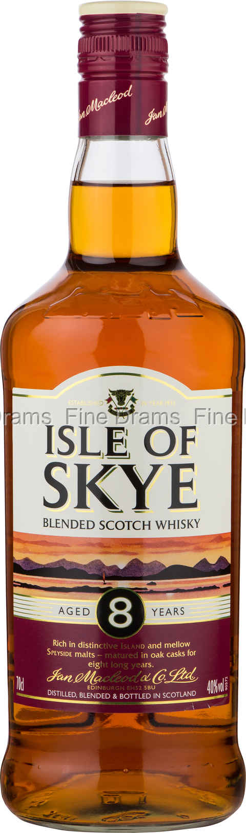 Isle of Skye 8 Year Old 70 cl 40