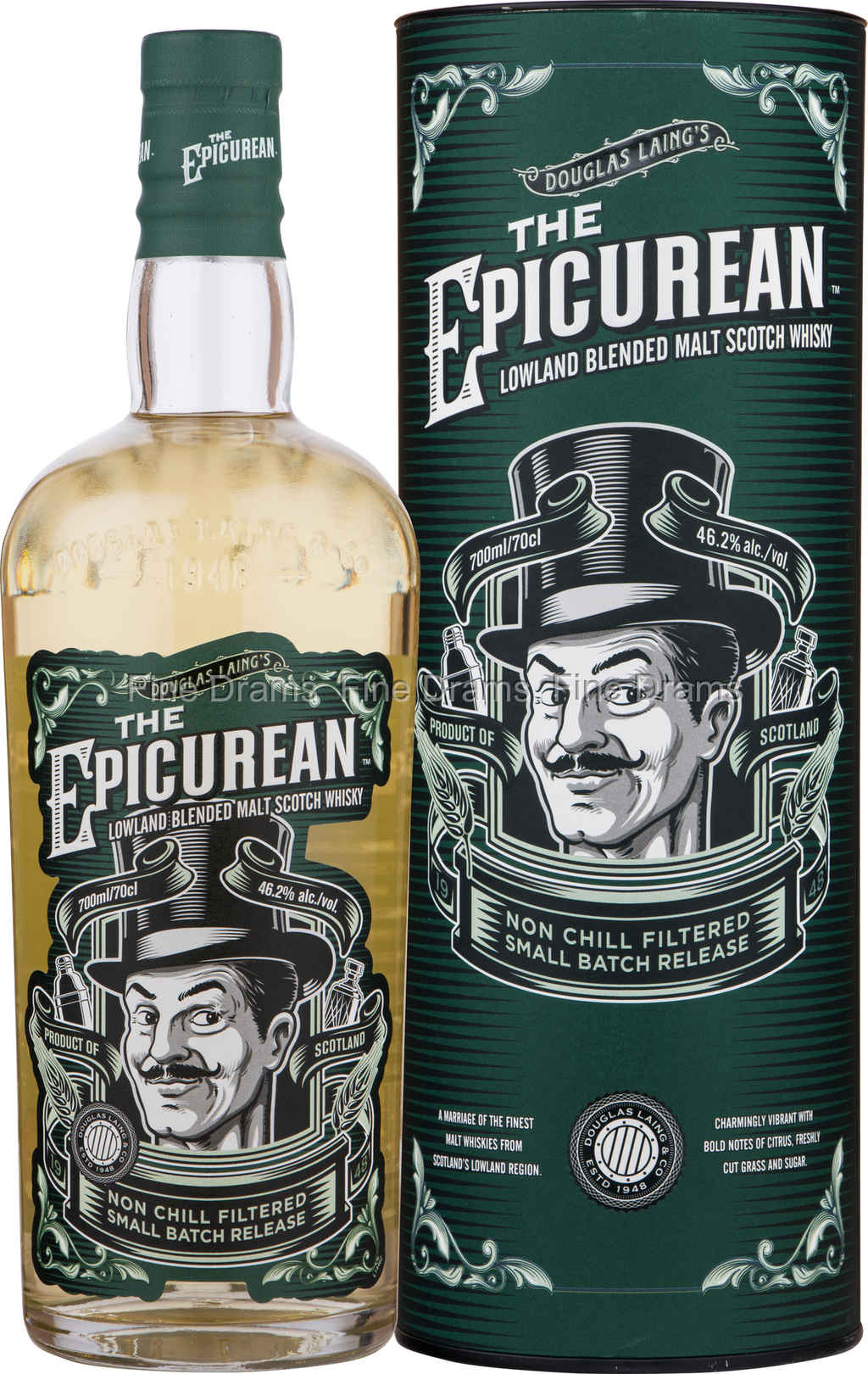 The Epicurean Lowland Blended Malt Douglas Laing 70 cl 462