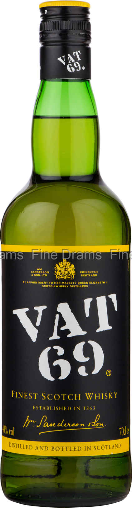 VAT 69 Blended Whisky 70 cl 40