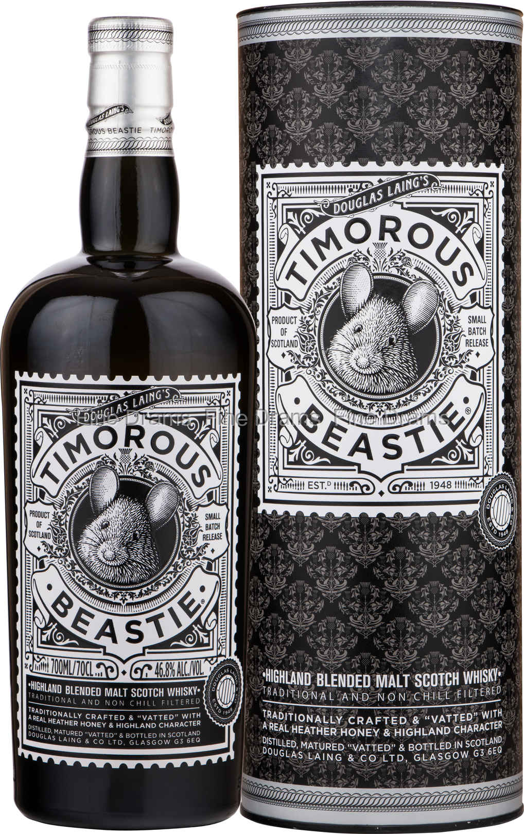 Timorous Beastie Blended Malt 70 cl 468
