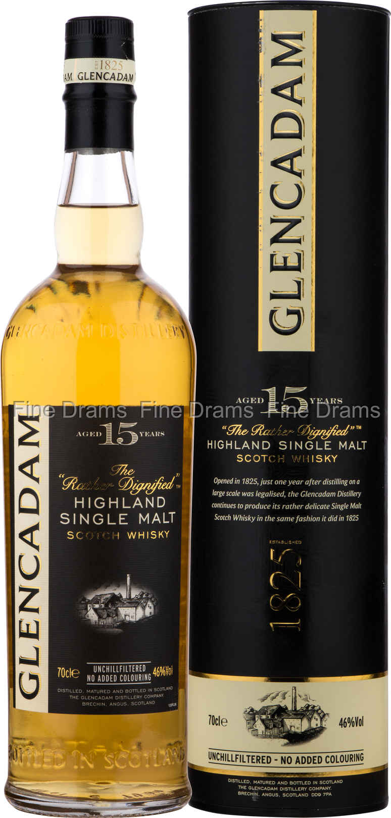 Glencadam 15 year Old 70 cl 46