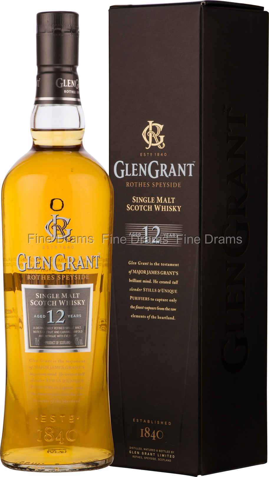 Glen Grant 12 Year Old 70 cl 43