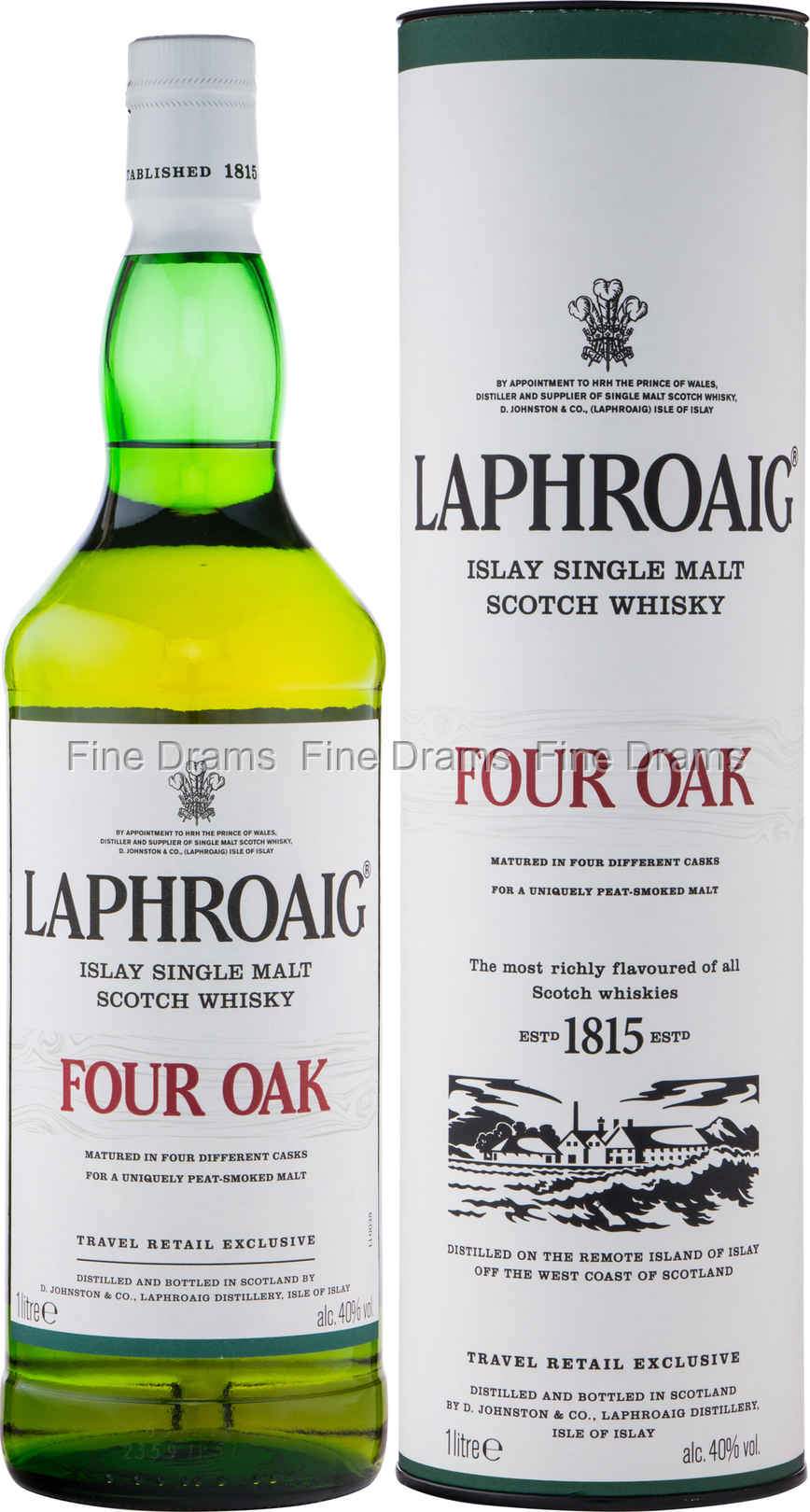 Laphroaig Four Oak 1 Liter 100 cl 40