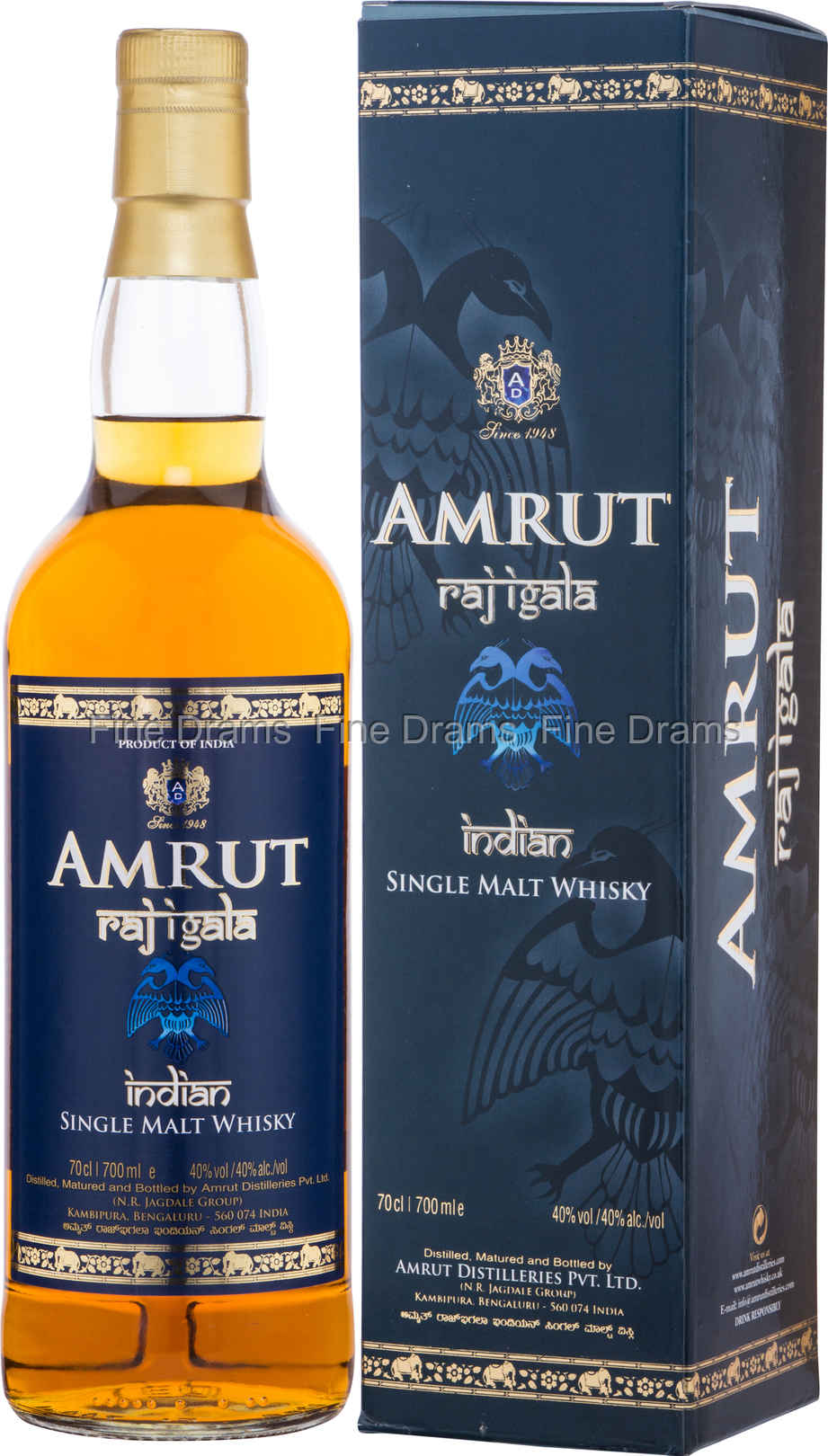 Amrut Raj Igala 70 cl 40