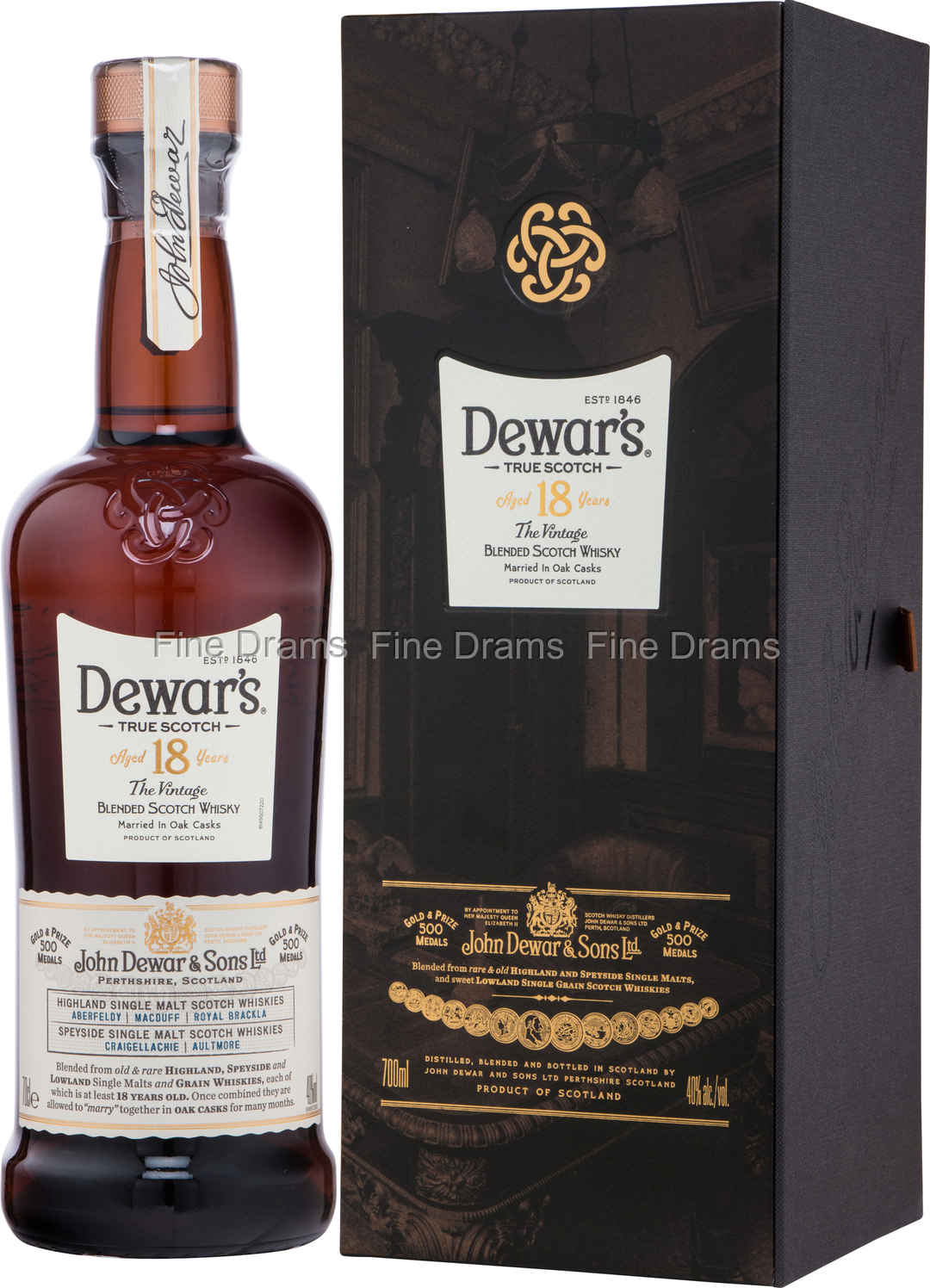 Dewars 18 Year Old 70 cl 40
