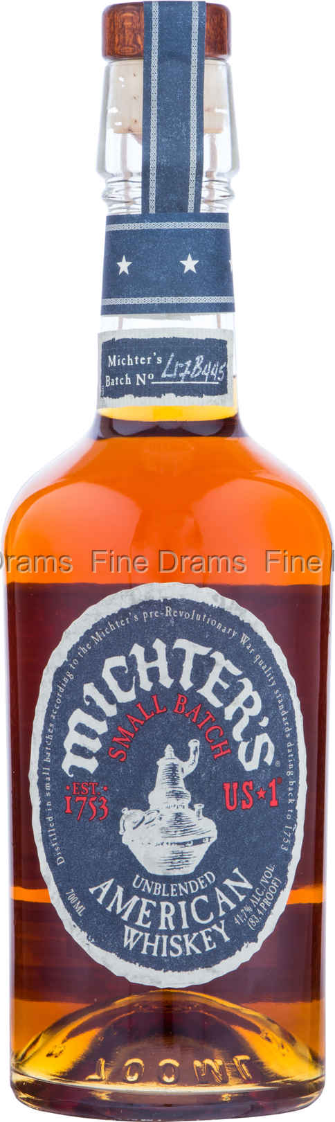 Michters US1 Unblended American Whiskey 70 cl 417