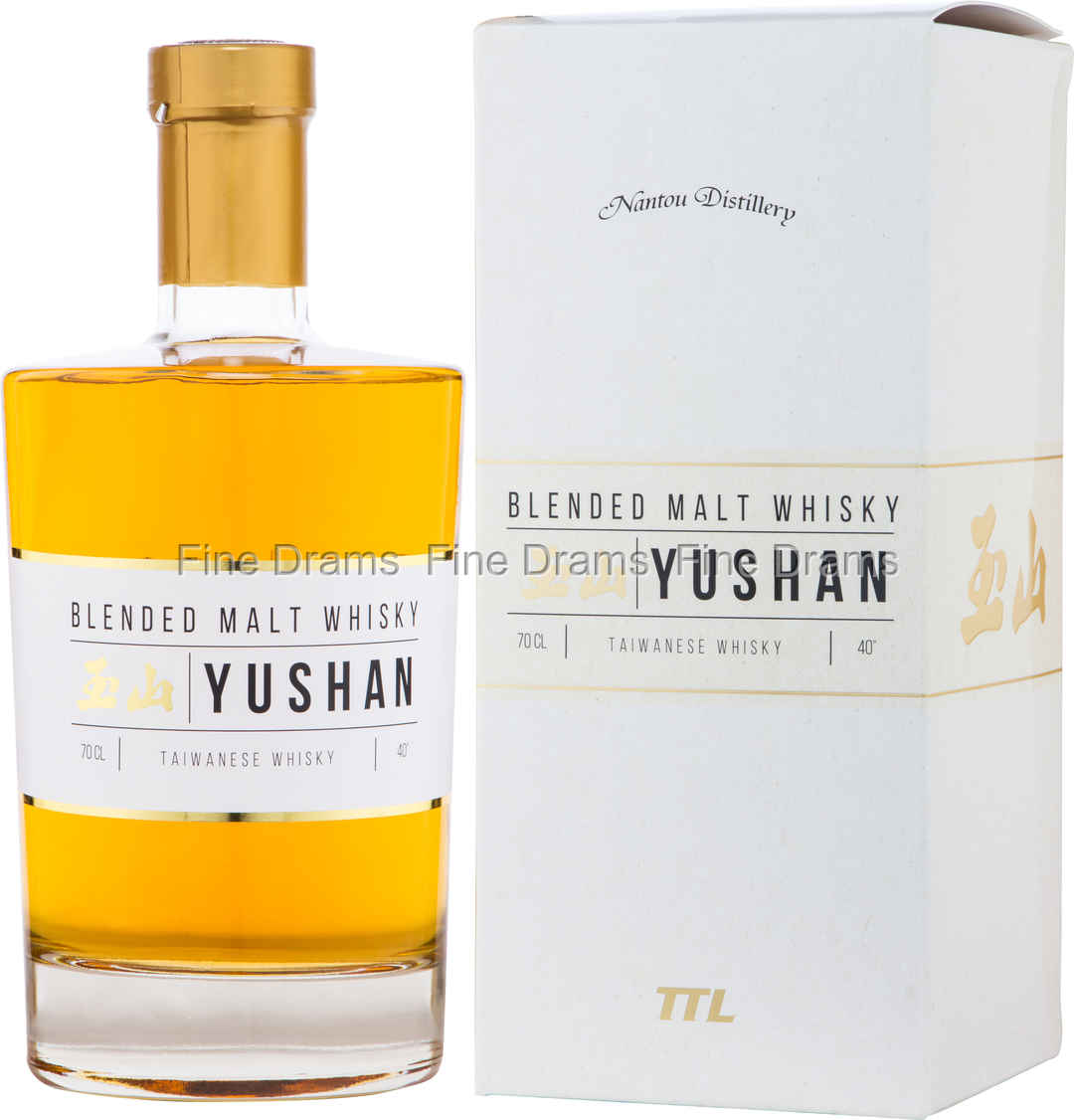 Yushan Blended Malt Nantou 70 cl 40