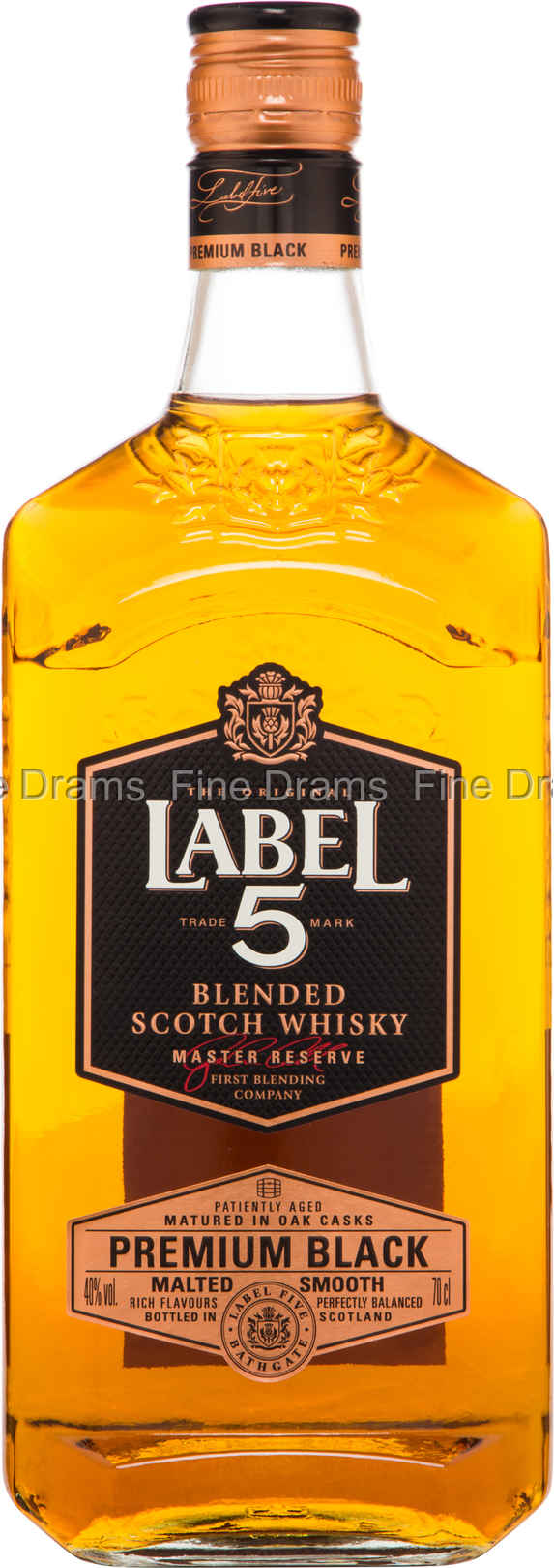 Label 5 Premium Black 70 cl 40