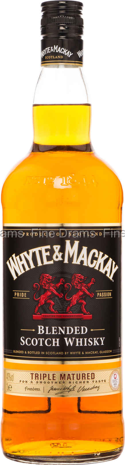 Whyte Mackay Blended Whisky 1 Liter 100 cl 40