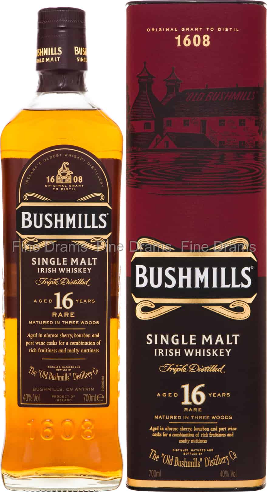 Bushmills 16 Year Old 70 cl 40