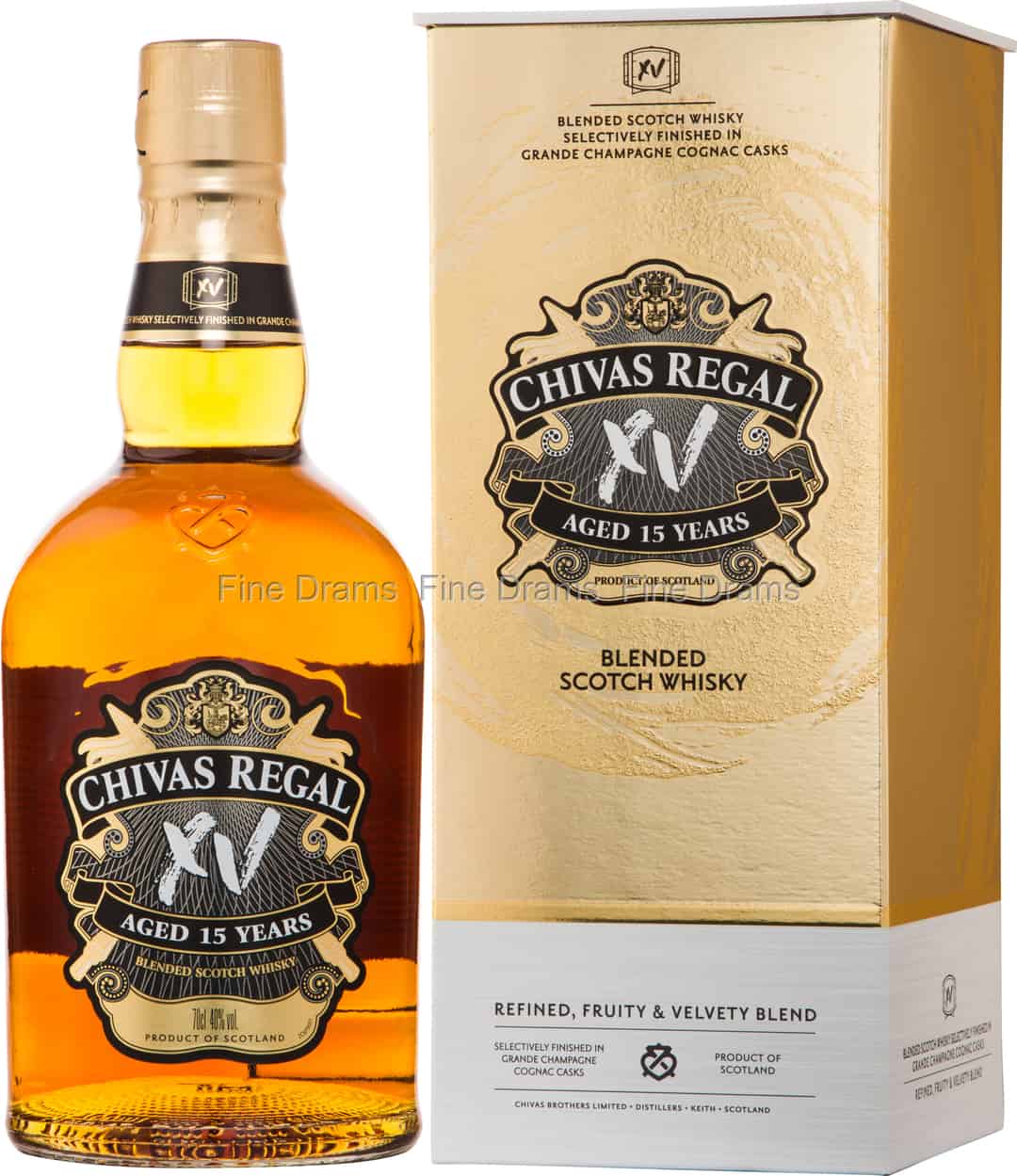 Chivas Regal XV 15 Year Old 70 cl 40