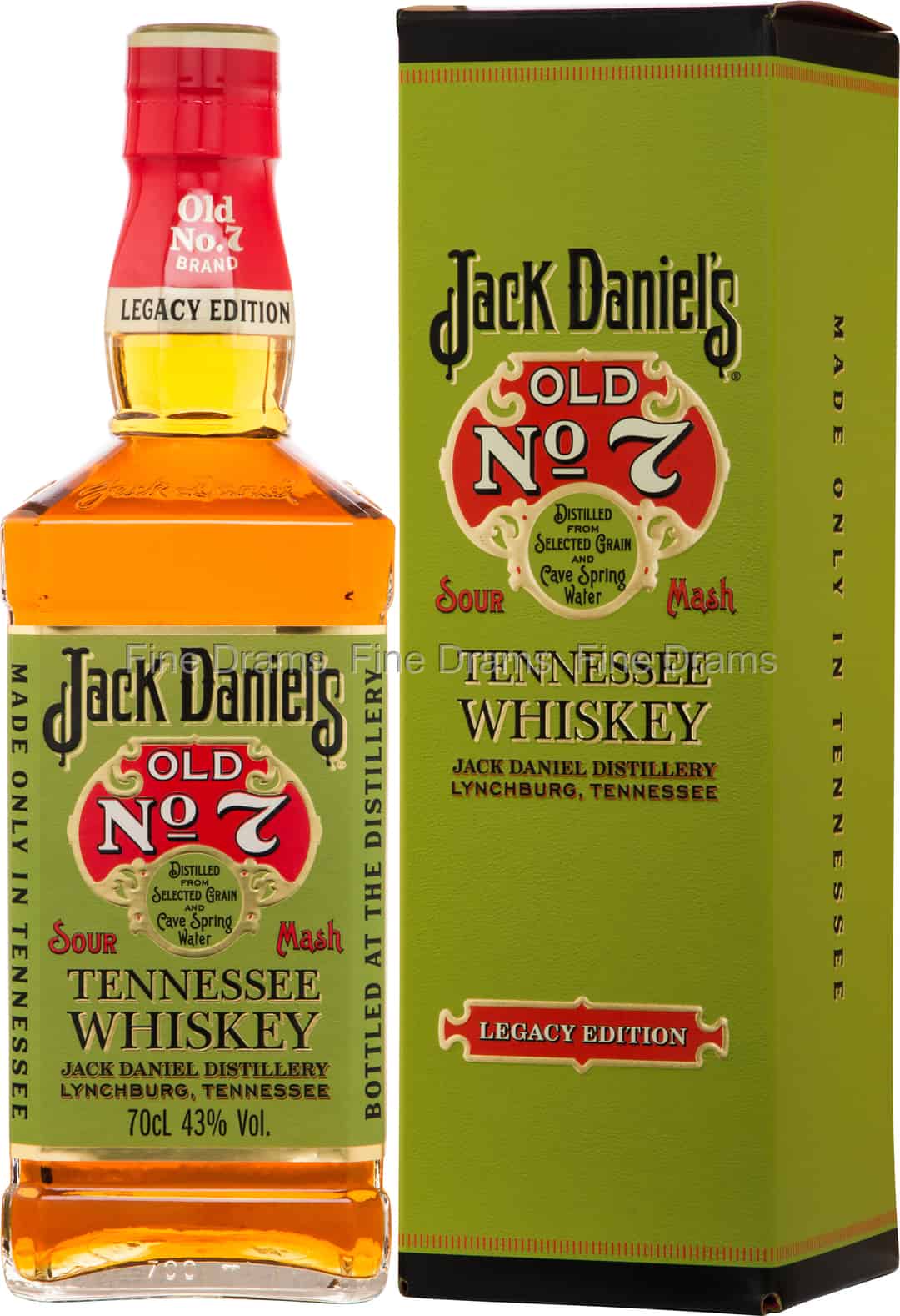 Jack Daniels Old No 7 Legacy Edition 1 70 cl 43