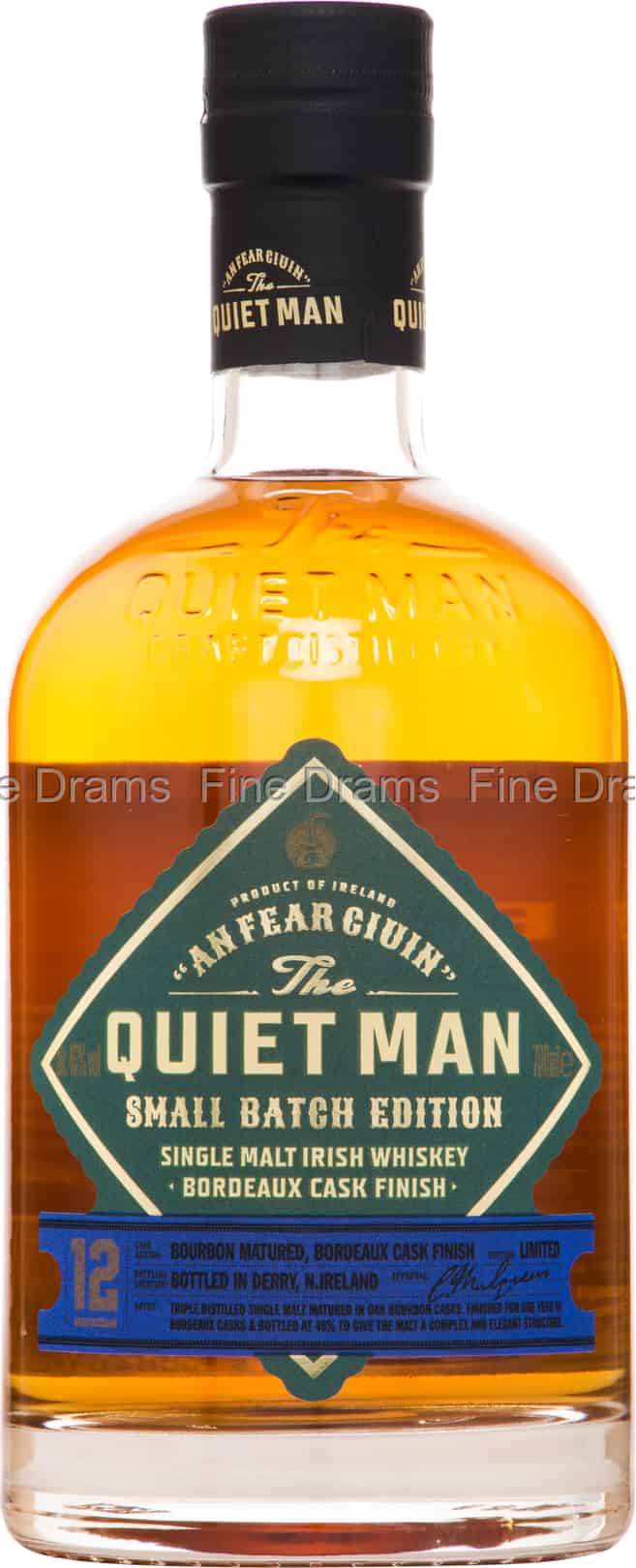 Quiet Man 12 Year Old Bordeaux Cask Finish 70 cl 46