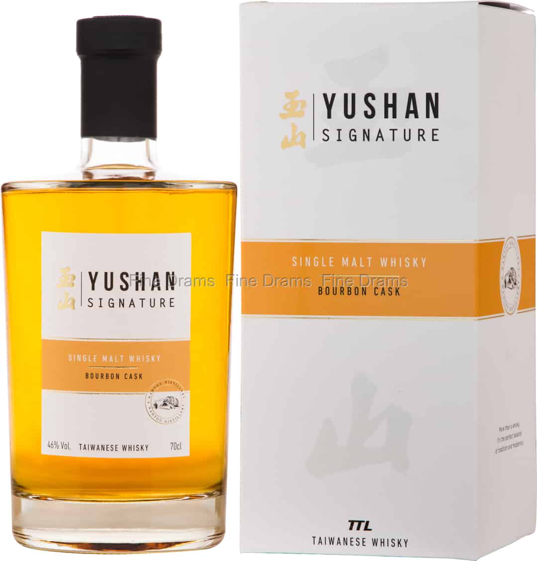 Yushan Signature Bourbon Cask 70 cl 46