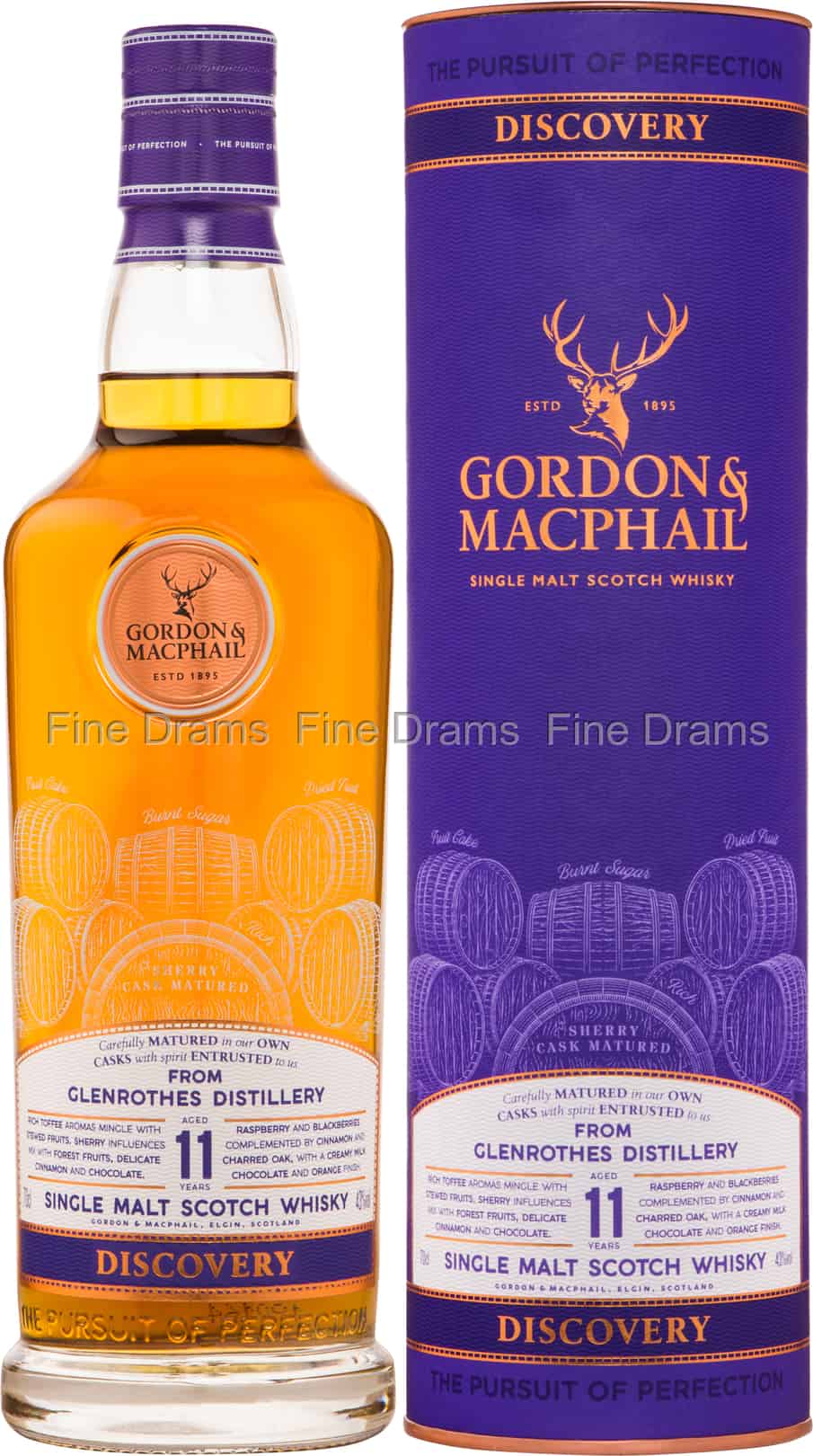 Glenrothes 11 Year Old Discovery Gordon MacPhail 70 cl 43