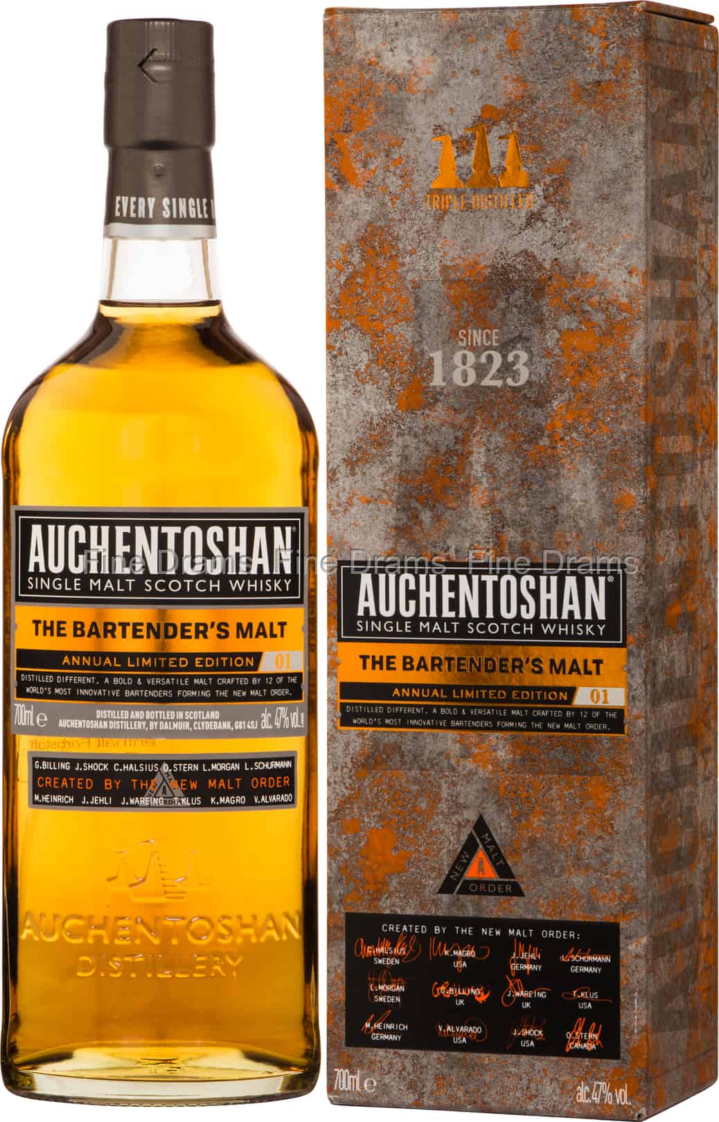 Auchentoshan The Bartenders Malt Annual Limited Edition 01 70 cl 47