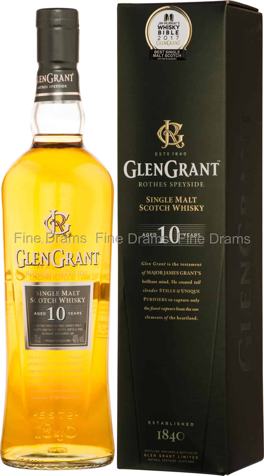 Glen Grant 10 Year Old 70 cl 40