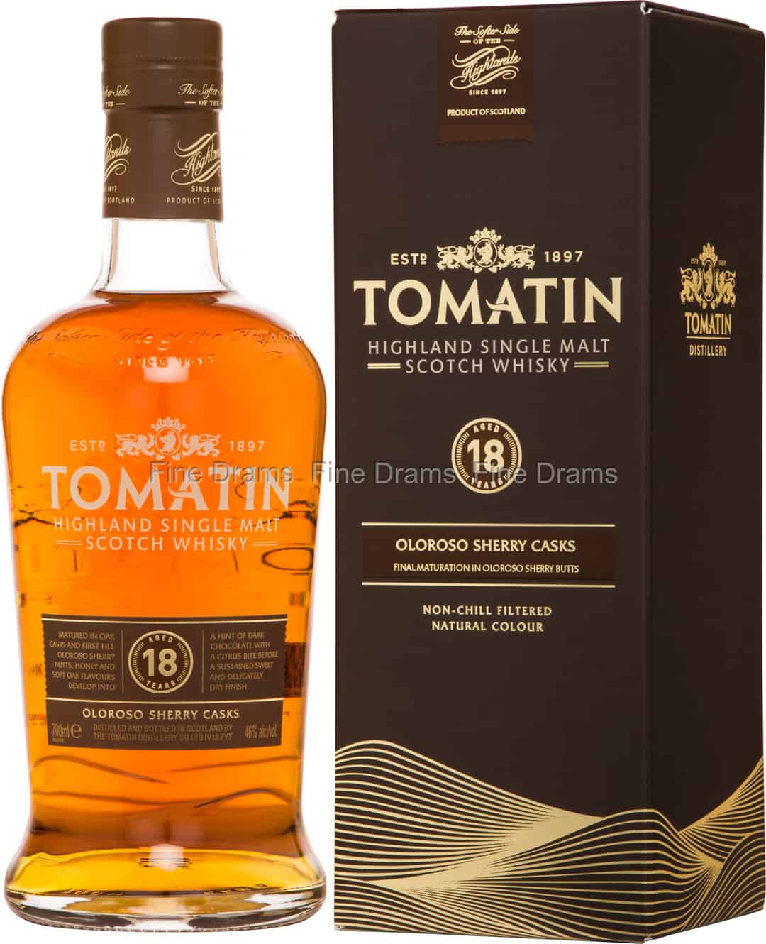 Tomatin 18 Year Old 70 cl 46