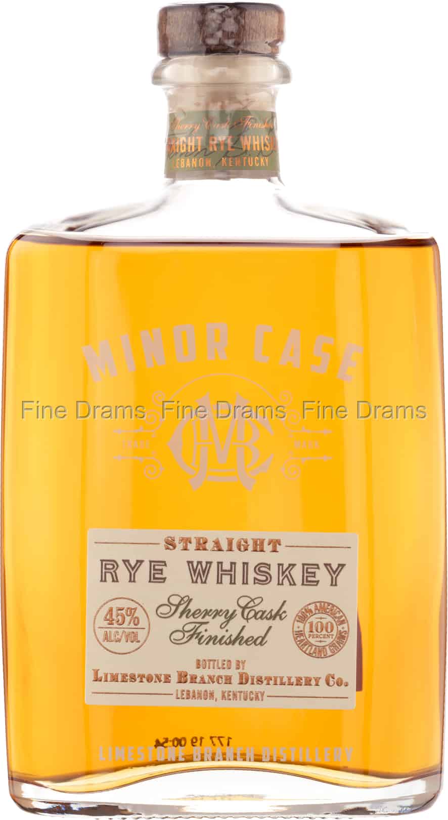 Minor Case Straight Rye Whiskey 70 cl 45