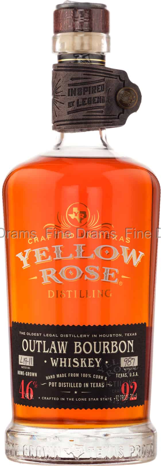 Yellow Rose Outlaw Bourbon 70 cl 46