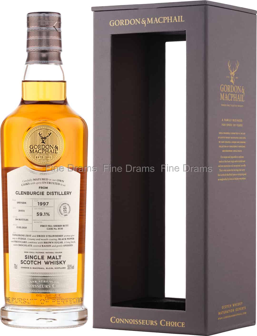 Glenburgie 22 Year Old 1997 Connoissuers Choice Gordon MacPhail 70 cl 591