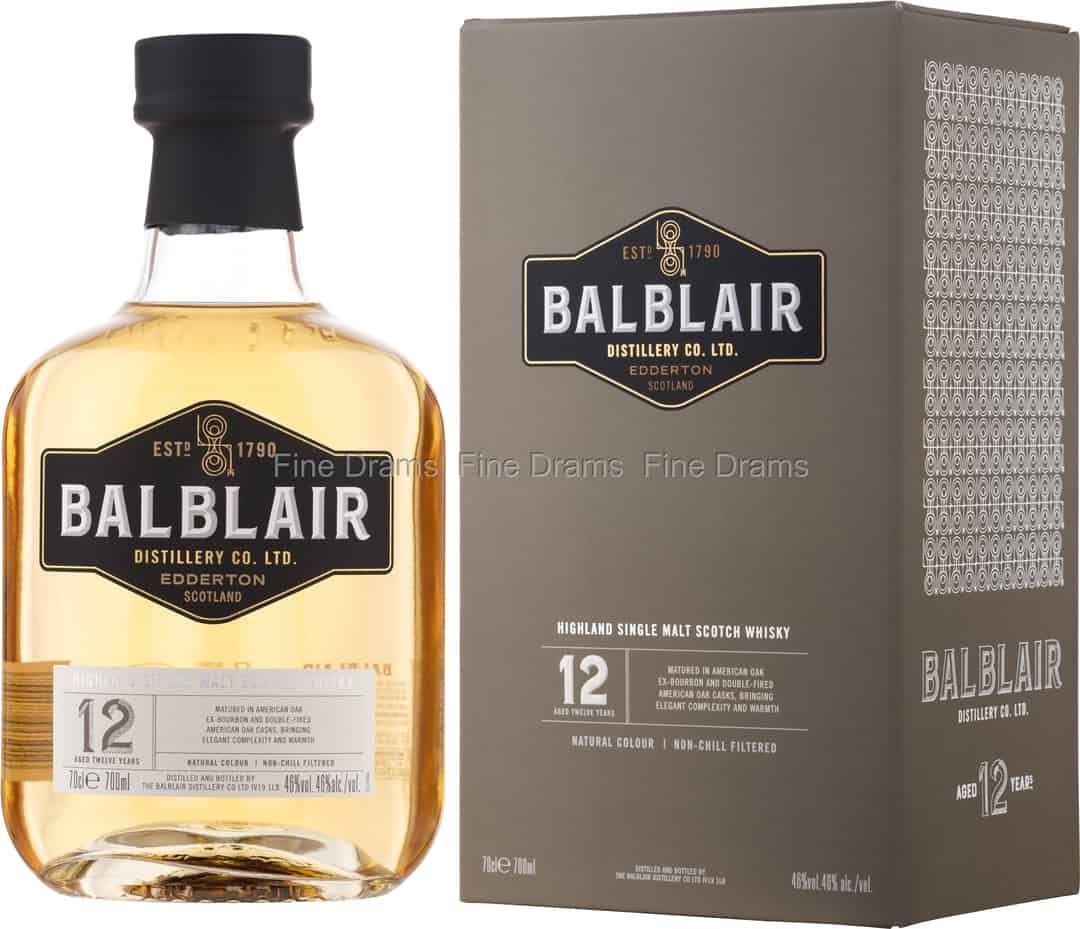 Balblair 12 Year Old 70 cl 46