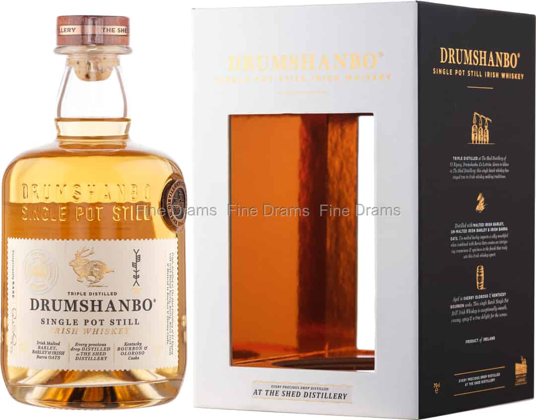 Drumshanbo Single Pot Still Irish Whiskey 70 cl 43