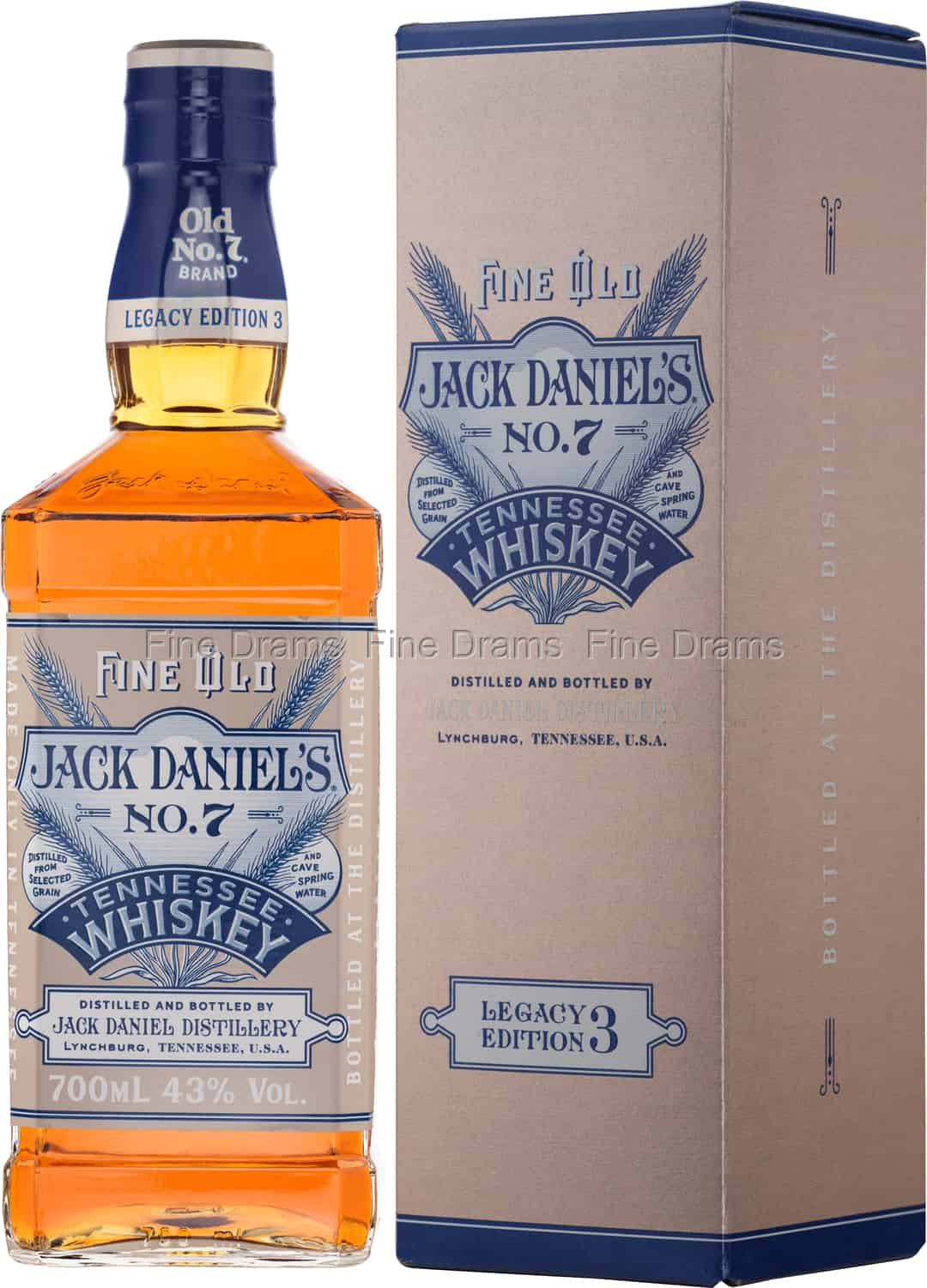 Jack Daniels Old No 7 Legacy Edition 3 70 cl 43