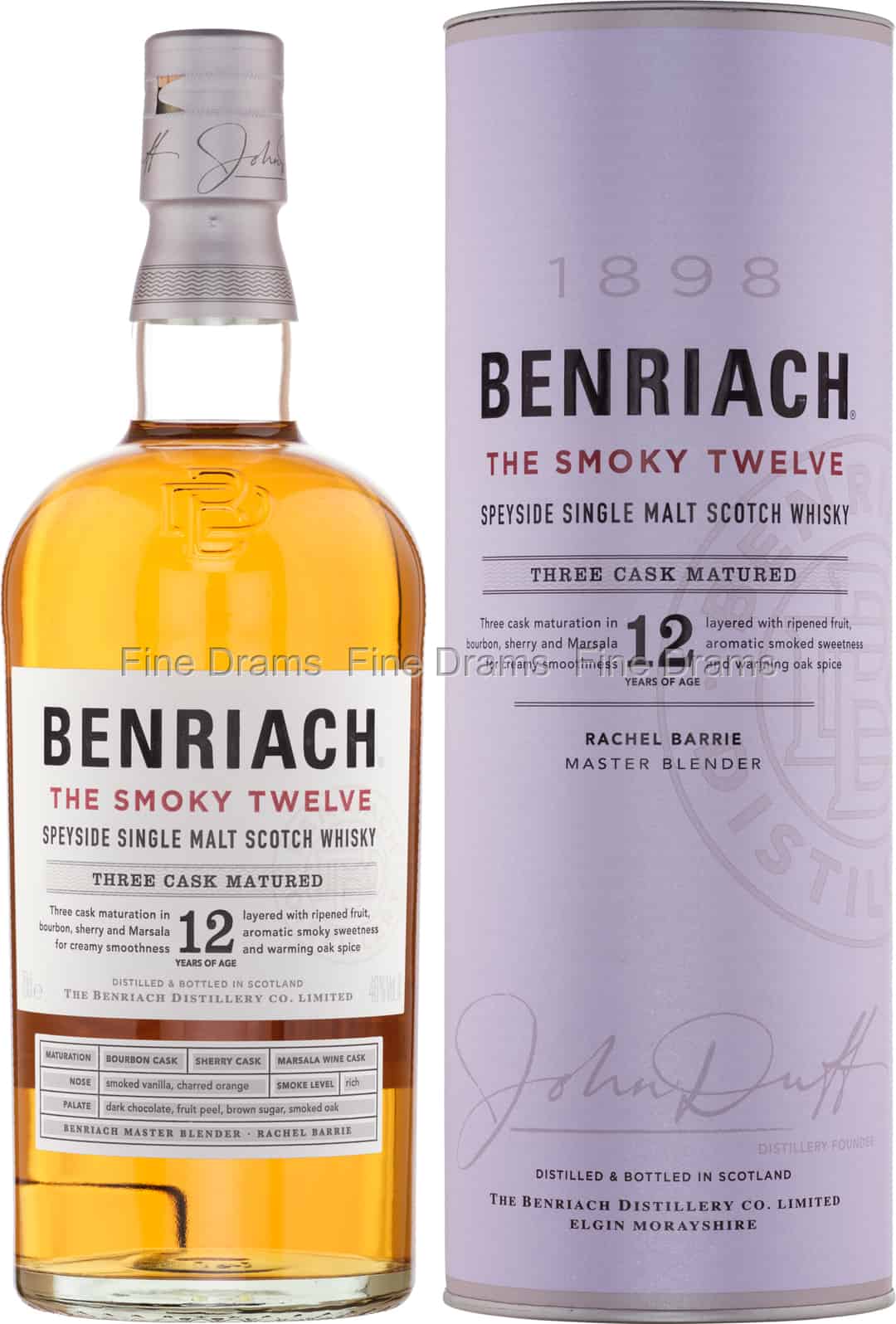 Benriach The Smoky Twelve 12 Year Old 70 cl 46