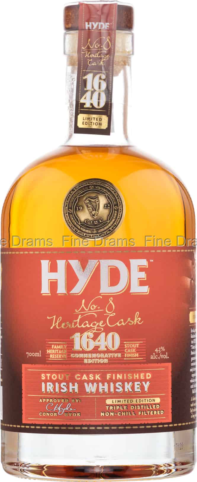 Hyde No8 Heritage Cask 70 cl 43