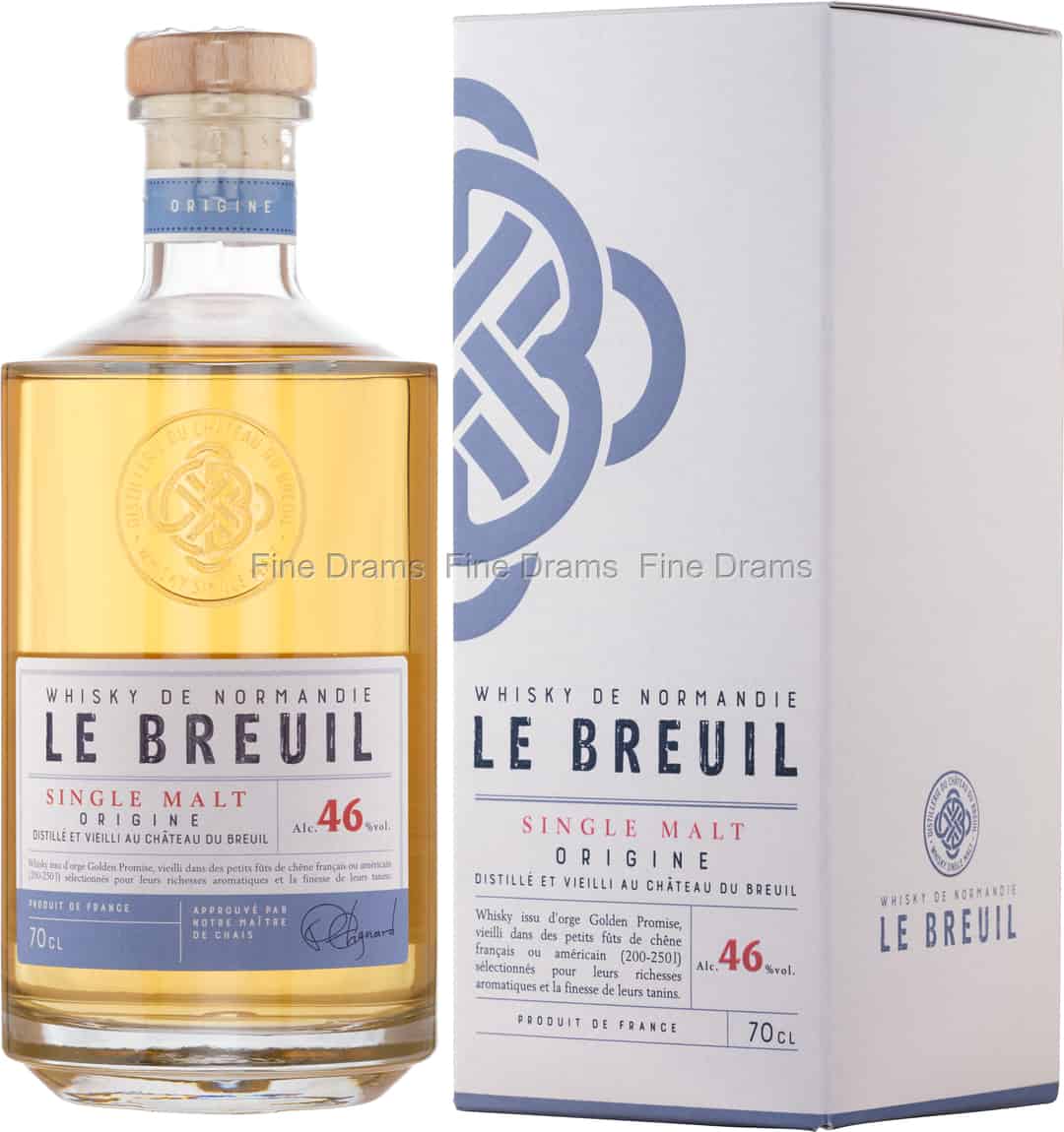 Le Breuil Origine Single Malt Whisky 70 cl 46