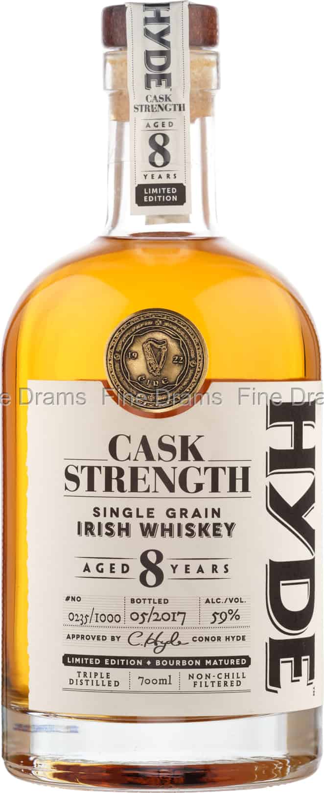 Hyde 8 Year Old Cask Strength 70 cl 59