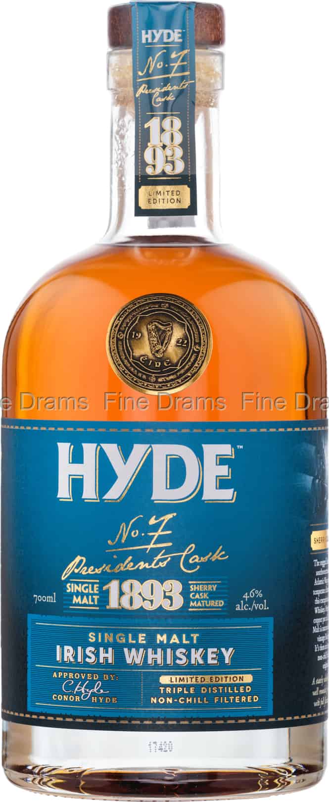 Hyde No7 Presidents Cask 70 cl 46