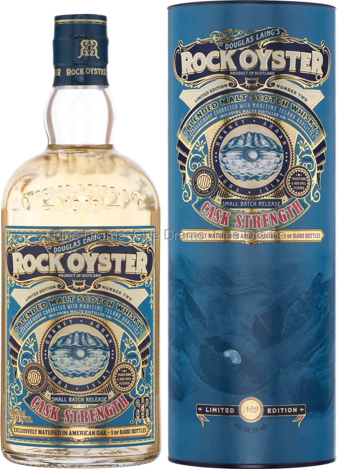 Rock Oyster Cask Strength Limited Edition No2 70 cl 561