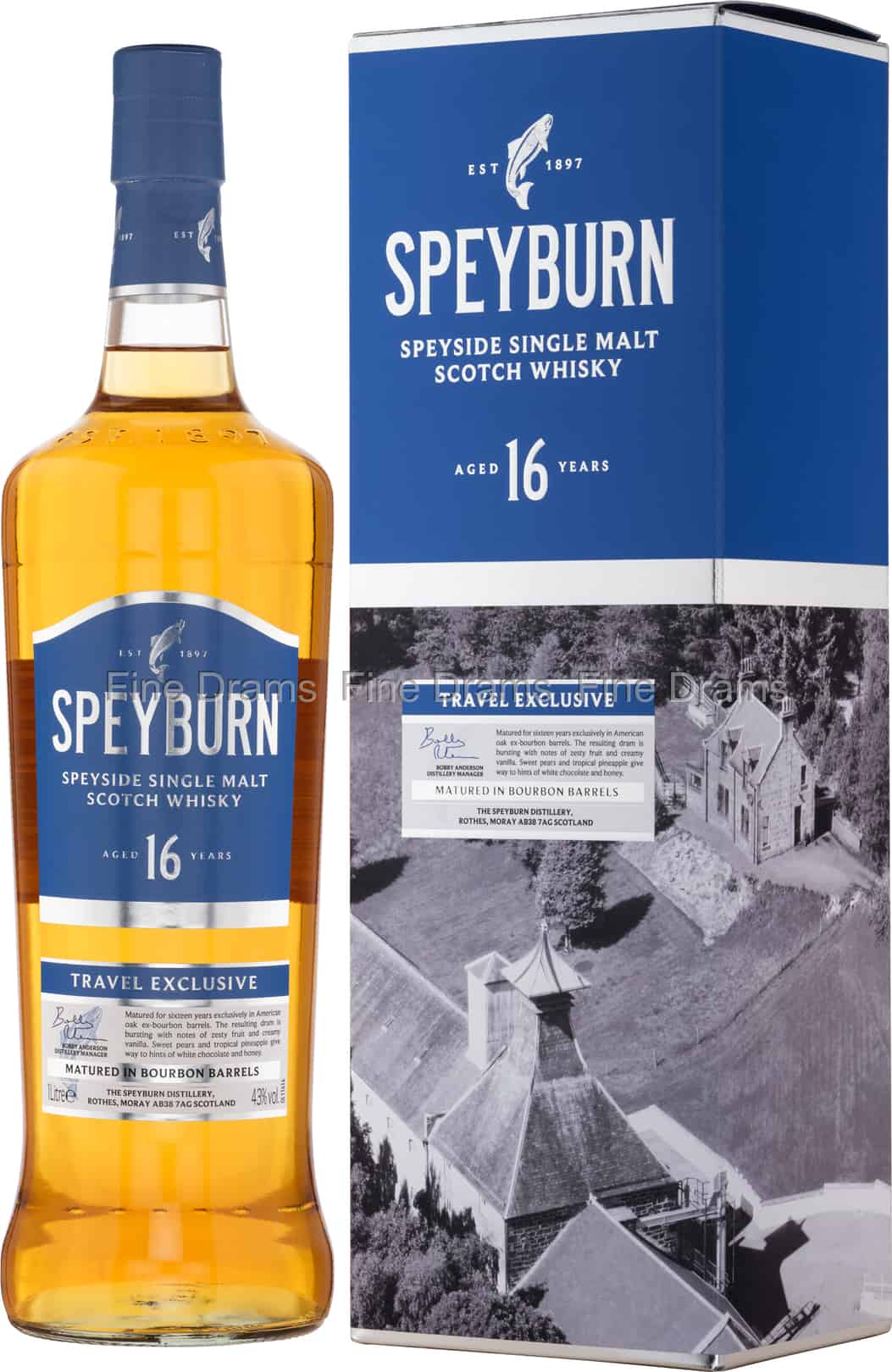 Speyburn 16 Year Old 1 Liter 100 cl 43