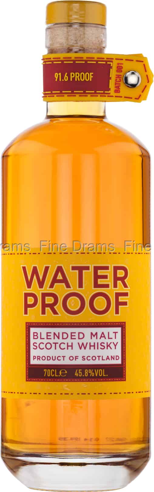Waterproof Blended Malt 70 cl 458