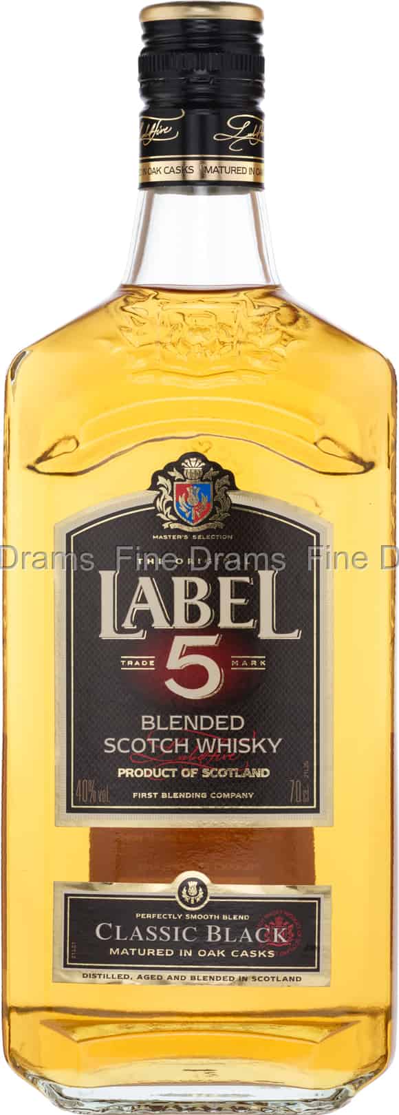 Label 5 Classic Black 70 cl 40