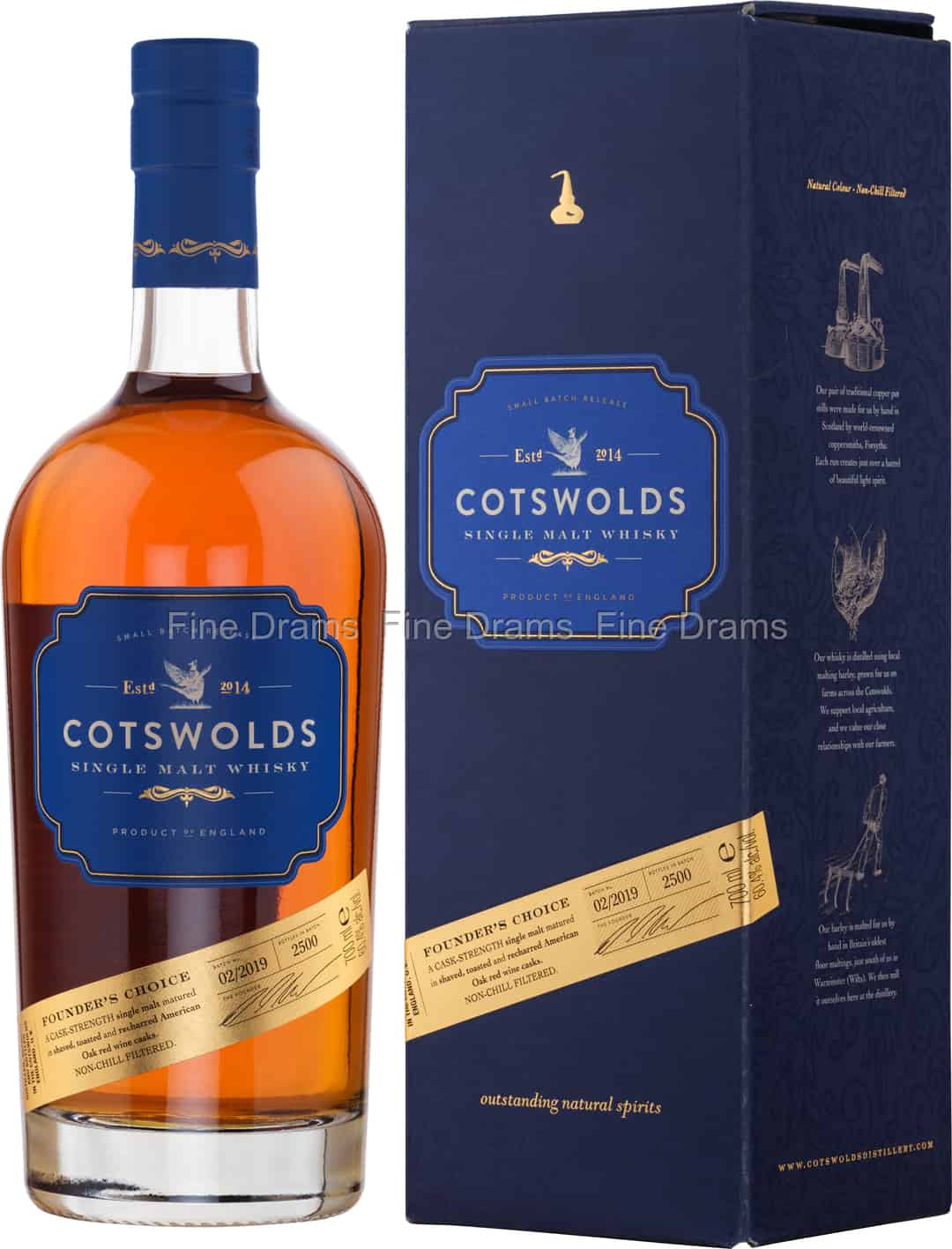 Cotswolds Founders Choice Cask Strength 604 70 cl 604