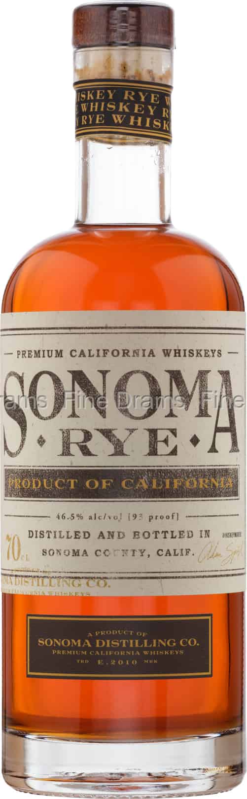 Sonoma Rye Whiskey 70 cl 465