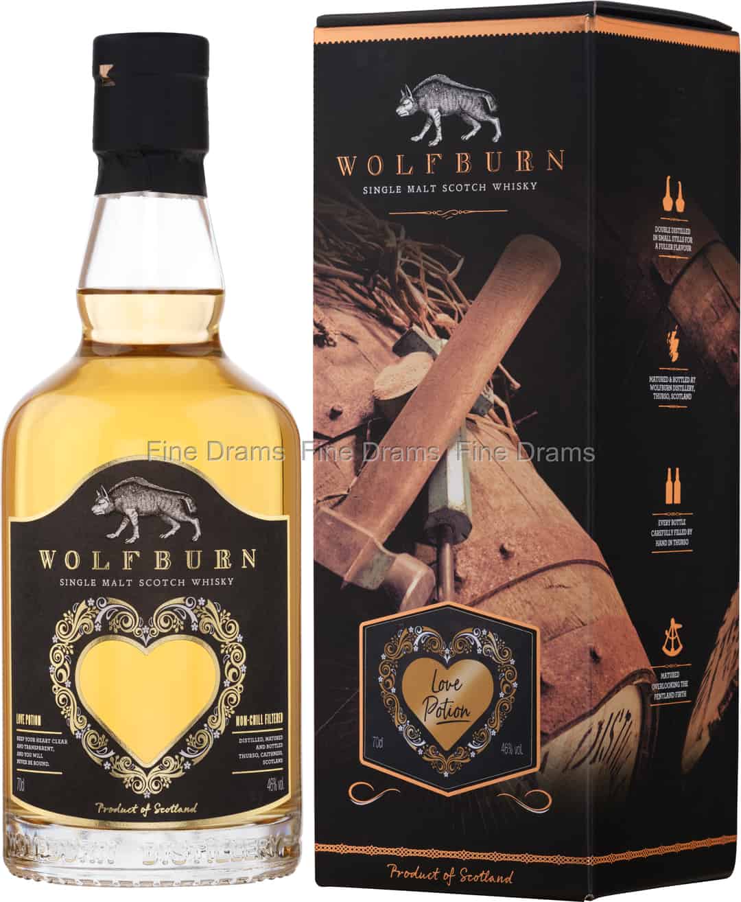 Wolfburn Love Potion 70 cl 46